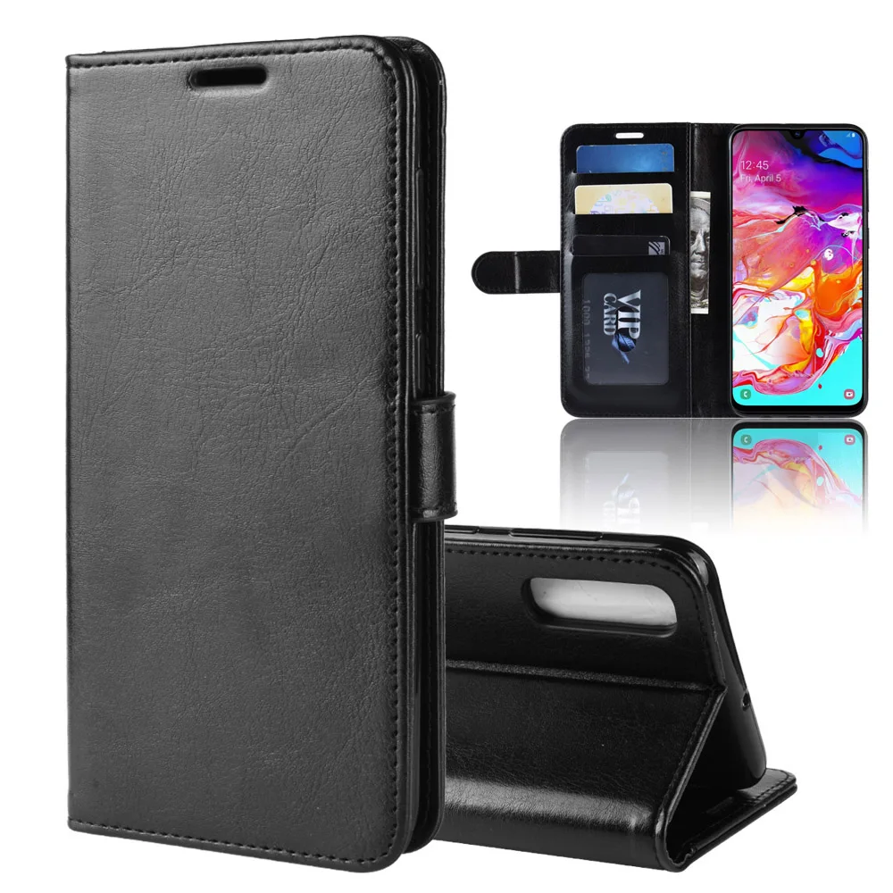 Phone Case For Samsung Galaxy A70 Cover Wallet PU Leather Case Flip Cover For Samsung Galaxy A70S case with card phone Case