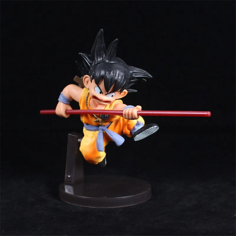 Новые различные Dragon Ball Z Goku Vegeta Broli Torankusu Фигурки ПВХ Коллекция Модель игрушки для Рождественский подарок есть база - Color: 13CM