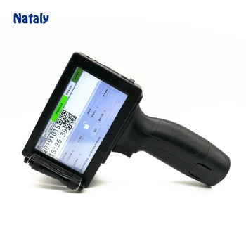 

12.7mm/25.4mm high resolution portable handheld inkjet printing coding printer