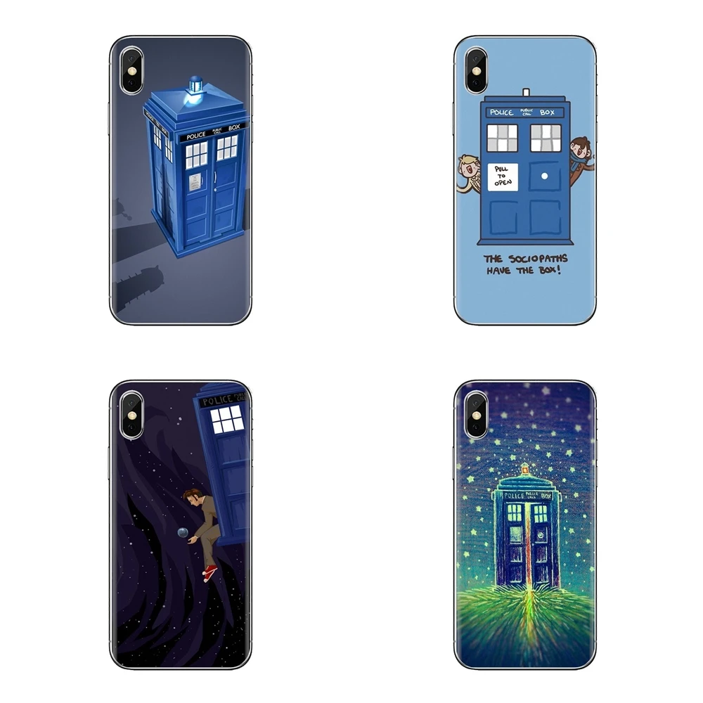Для Xiaomi Redmi 4A S2 Note 3 3S 4 4X5 Plus 6 7 6A Pro Pocophone F1 Tardis Box Doctor Who мягкие прозрачные чехлы |