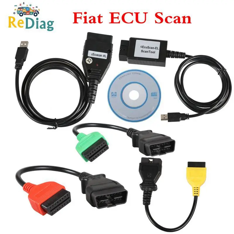 Высокое качество для Fiat ECU Scan V2.8 новейшая версия ECU чип Тюнинг инструмент код ридер диагностический инструмент