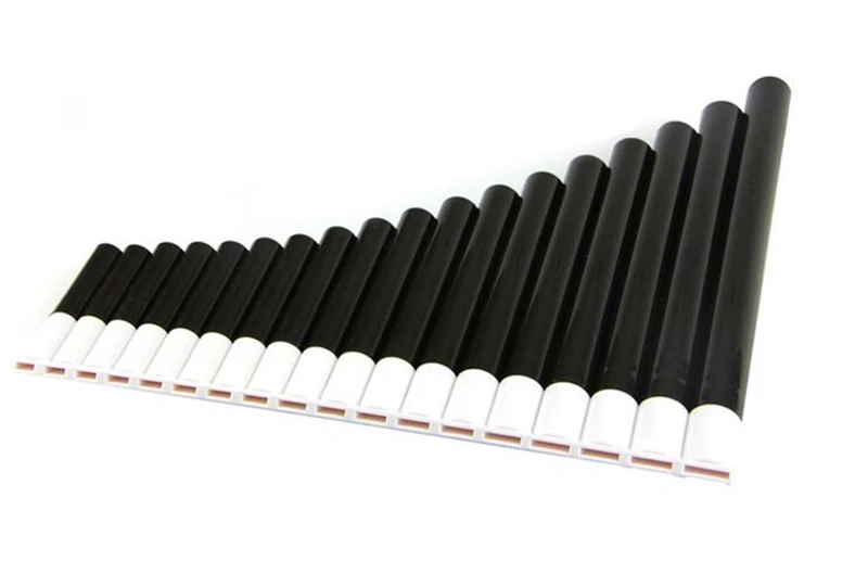 Pan Flute 18 труб ABS духовой инструмент Panpipe C Ключ Flauta ручной работы Panflute Flauta народные Музыкальные инструменты 18 pipe Panflute