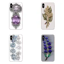 TPU Coque Fall Für Xiaomi Redmi Hinweis 2 3 3S 4 4A 4X5 5A 6 6A Pro plus Bling Kristall Strass Blume(China)