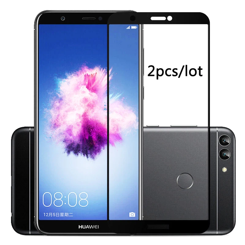 

2 pcs Tempered glass For Huawei P Smart Glass screen protector Protective film For Huaweii hauwei P Smart psmart FIG-LX1 LX2 LX3