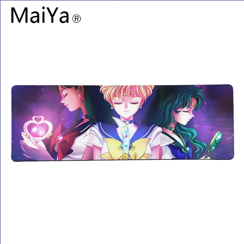 Maiya Высокое качество аниме Сейлор Мун Ноутбук игровой мыши коврик для мыши большой коврик для мыши клавиатуры коврик