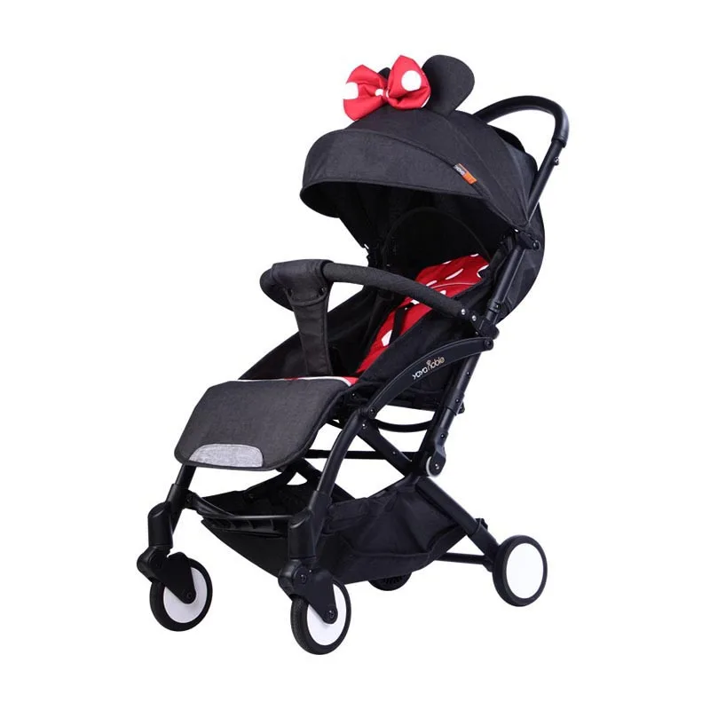 

Yoyanoble Baby stroller Lightweight stroller Baby cart Portable Baby trolley baby car multicolor One key operation