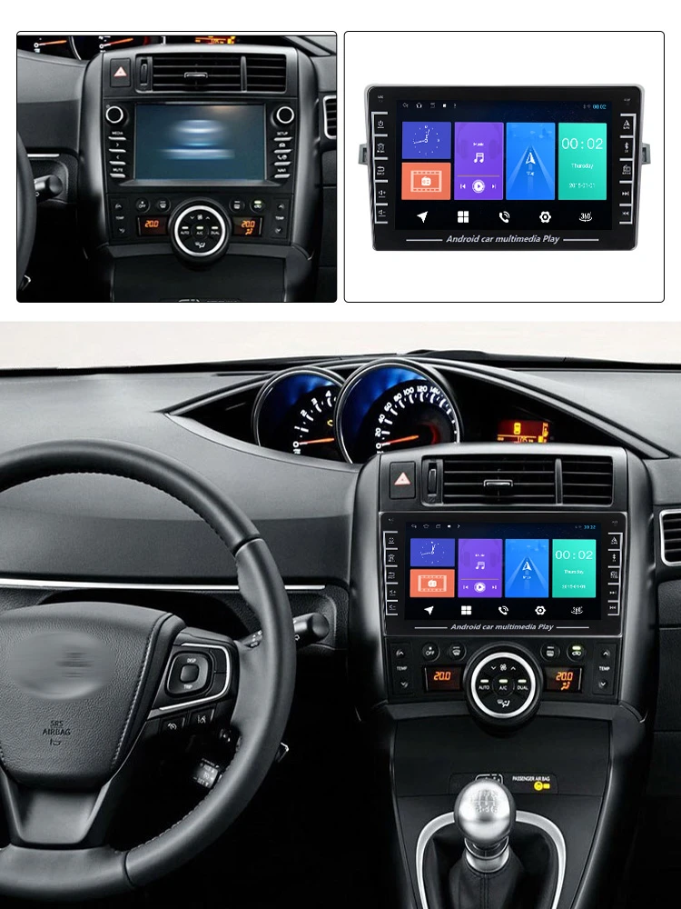Uundgåelig Laboratorium Sinewi Hd Ips For Toyota Verso Ez E'z Android 8.1 Car Multimedia Video Player  Autoradio Car Gps Navigation Radio Stereo No Dvd 2 Din - Car Multimedia  Player - AliExpress