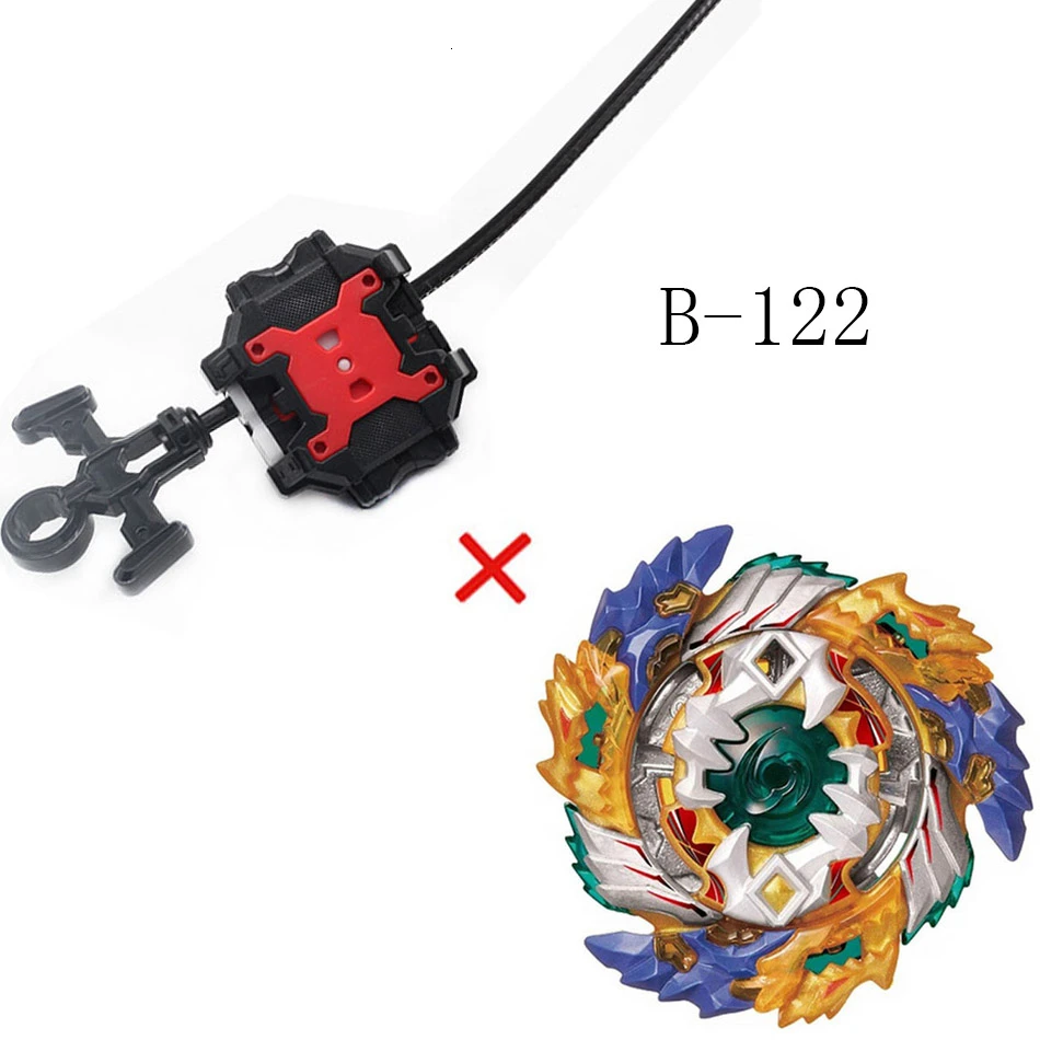 Beyblade Burst с Beyblade Launcher Bayblade Toupie Металл Бог волчок Bey Blade игрушка рождественские подарки для детей - Цвет: B-122
