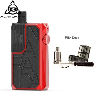 

Augvape Narada Pro Pod Kit with RBA Deck Adjustable Airflow 30w VV TC Mode OLED 3.7ML Vape Pen Electronic Cigarette Starter Kit