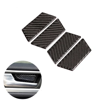 

For VW Touareg 2011 2012 2013 2014 2015 2016 2017 2018 Car Interior Door Handle Panel Door Bowl Carbon Fiber Cover Decor