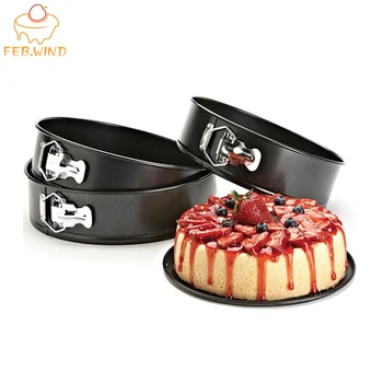 

Bakeware Sets Non Stick Removable Cake Mold Ring Stainless Steel Round Cake Pan Moulds for Baking Pastry Tools 221
