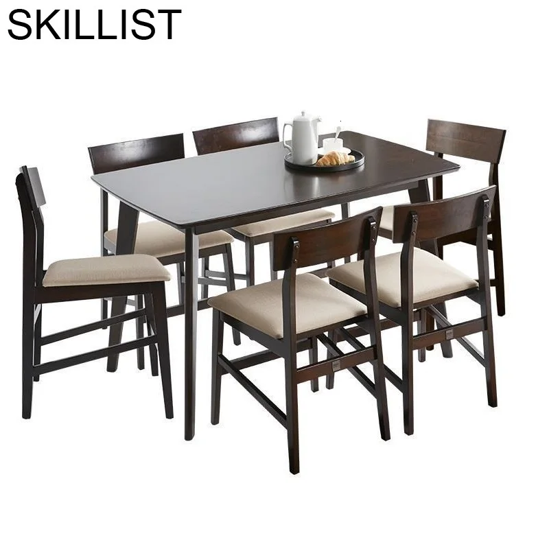 Makan Sala Eettafel набор Jantar Pliante Comedor De Salle A Manger современный винтажный деревянный стол