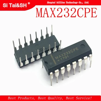 

10PCS MAX232CPE MAX232C DIP16 DIP MAX232 RS-232 Drivers/Receivers New original