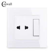 COSWALL универсальная настенная розетка с 2 отверстиями 1