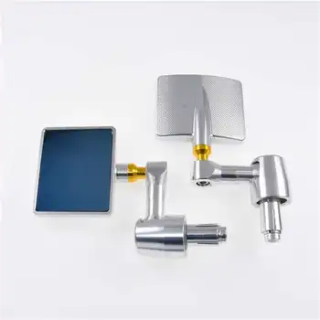 

Motorcycle Refit Rear View CNC Handlebar Mirror Mirror Handlebar Mirror 308CNC Square Handle Plug Rear View Mirror