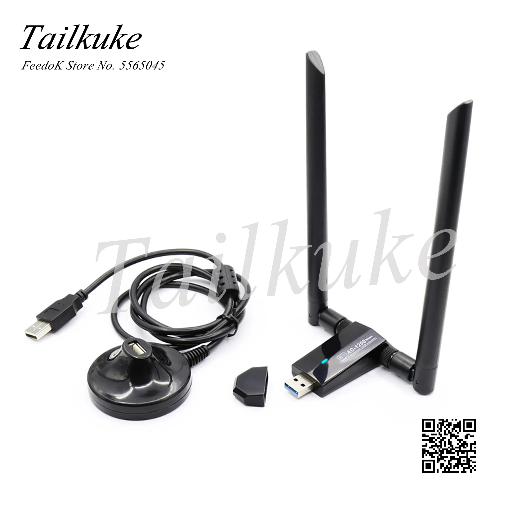 Rtl8812au Kali Linux Network Card Penetration Test Usb Wireless Wifi  Transmitter Receiver Ap Gigabit - Air Conditioner Parts - AliExpress