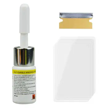 

1PC Glass Scratch Crack Nano Repair Fluid Tool Kit DIY Car Window Repair Tools Window Screen Polishing Glass Curing Glue TSLM1