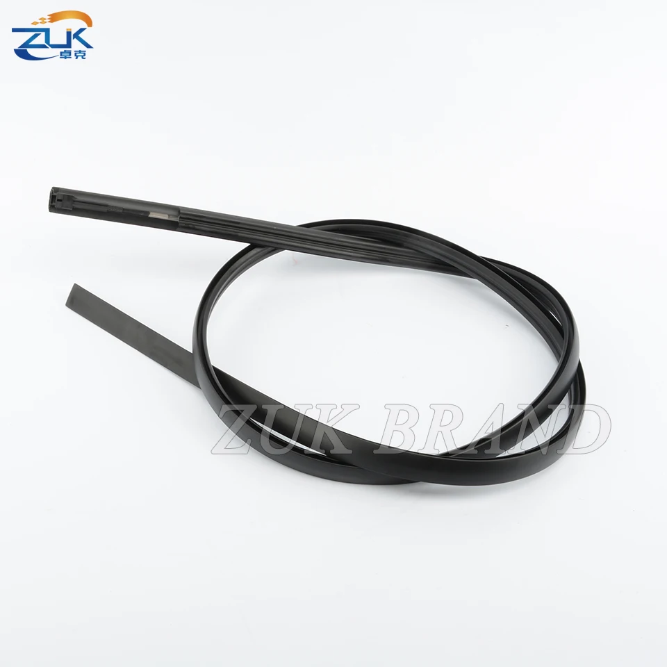 Car Roof Drip Finish Moulding Strips ZUK For TOYOTA YARIS VITZ VIOS Hatchback 2009 2010 2011 NCP90 ZSP91 Free Clips Fasteners roof rubber moulding car window molding strip