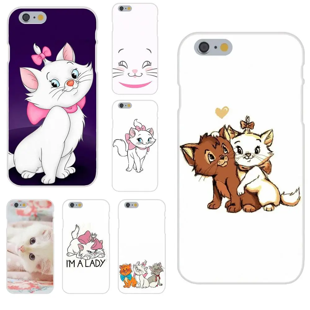 

Lovely Marie Cat For Huawei Honor Mate 7 7A 8 9 10 20 V8 V9 V10 G Lite Play Mini Pro P Smart Soft TPU Patterns