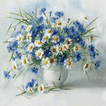 

DIY 5D diamond painting flower full handmade needlework live art, full diamond mosaic embroidery "daisy" home decoration YD