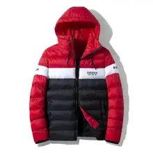 Зимняя мужская куртка из хлопка с подкладкой, толстые куртки, парка с длинным рукавом, стеганая верхняя одежда, куртки Winterjas Heren 4