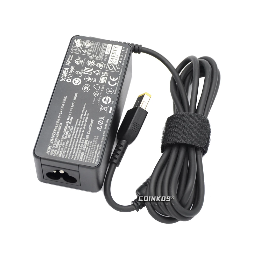 Laptop AC Adapter Charger for Lenovo Thinkpad ADLX45NLC3A ADLX45NLC3 ADLX45NDC3A ADLX45NCC3A 0C19880 20V 2.25A 45W Power Supply full laptop skin