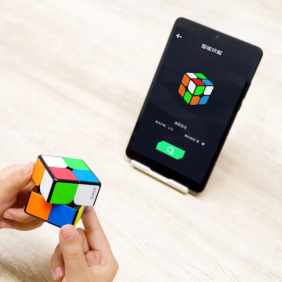 Волшебный куб-головоломка XiaoMi Giiker suppercube i2 Bluetooth APP 2x2x2 яркий цвет профессиональный скоростной куб научная образовательная игрушка