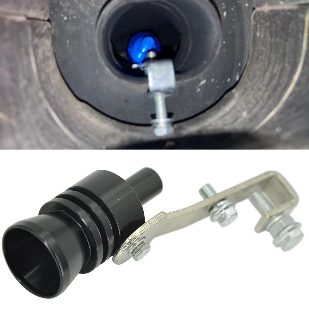 Universal Sound Simulator Car Turbo Sound Whistle Muffler Vehicle Refit Device Exhaust Pipe Turbo Whistle car turbo whistle
