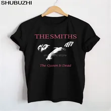 Футболка с надписью «THE QUEEN IS DEAD» футболка с надписью «THE SMITHS» Винтажная футболка унисекс с надписью «MORRISSEY», модная новинка, Мужская футболка sbz6141