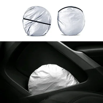 

Window Sunshade Privacy Windshield Car Front Foldable Protection Shield Sun Visor UV Block Nylon Metal Replacement