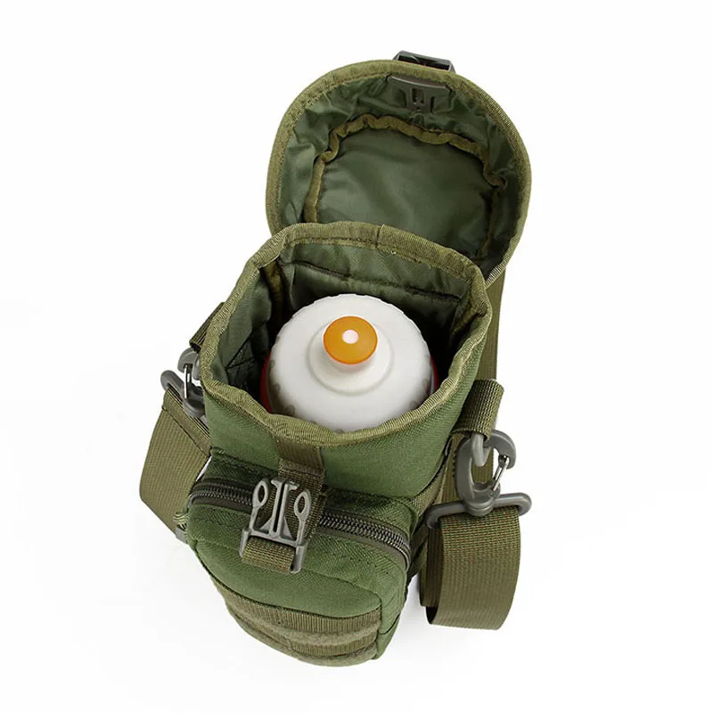 2.5L военный тактический чайник сумка-держатель для бутылки с плечевым ремнем Molle Чехол Охотничий пакет черный тактический снаряжение