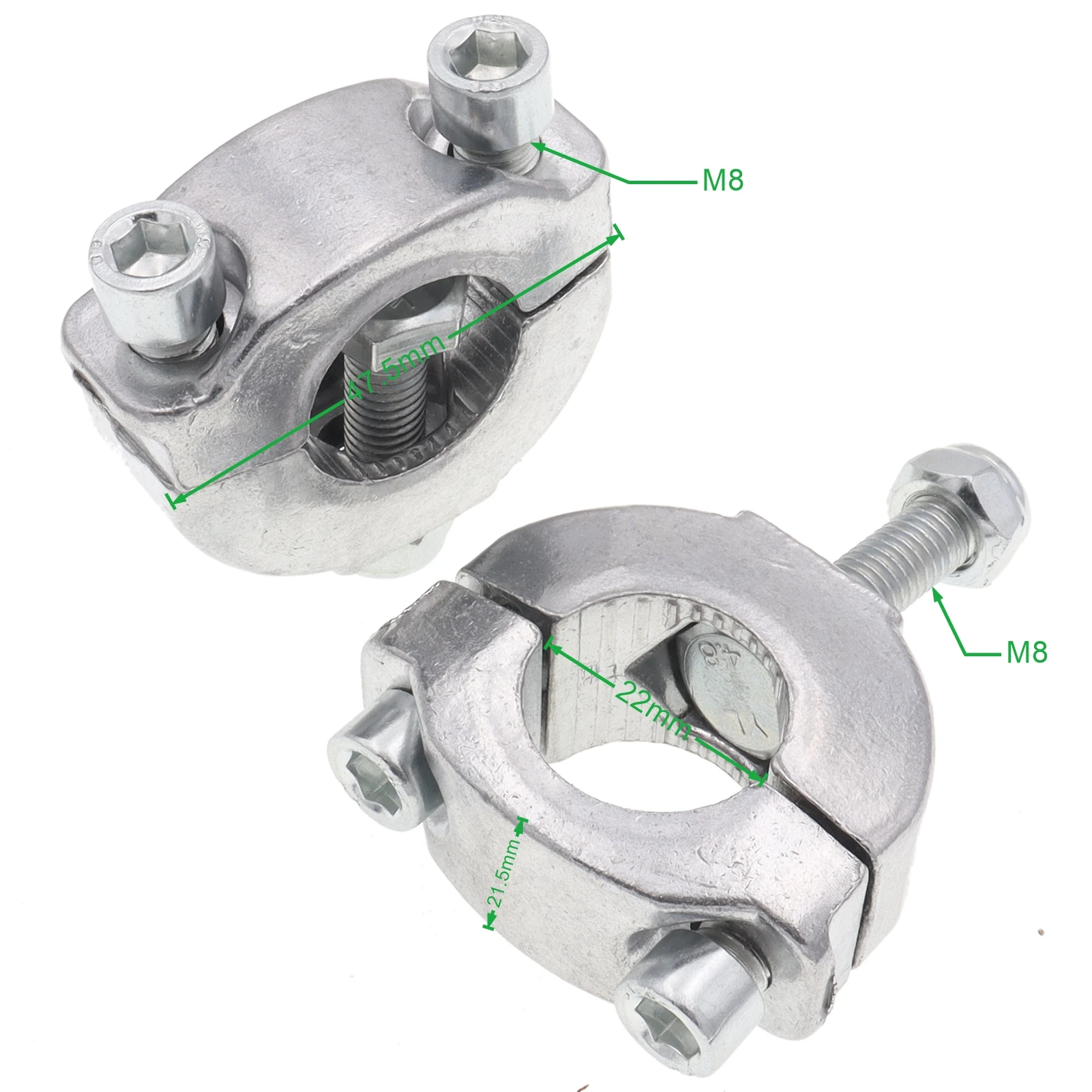  7/8 ġ 22mm ڵ   Ʈ 귡Ŷ Ŭ 1 , 47cc 49cc Fot ̴     M8 Ʈ 