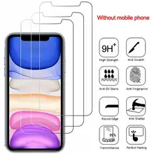 

1 Pcs 9H Tempered Glass HD mobile phone tempered protective film for iPhone
