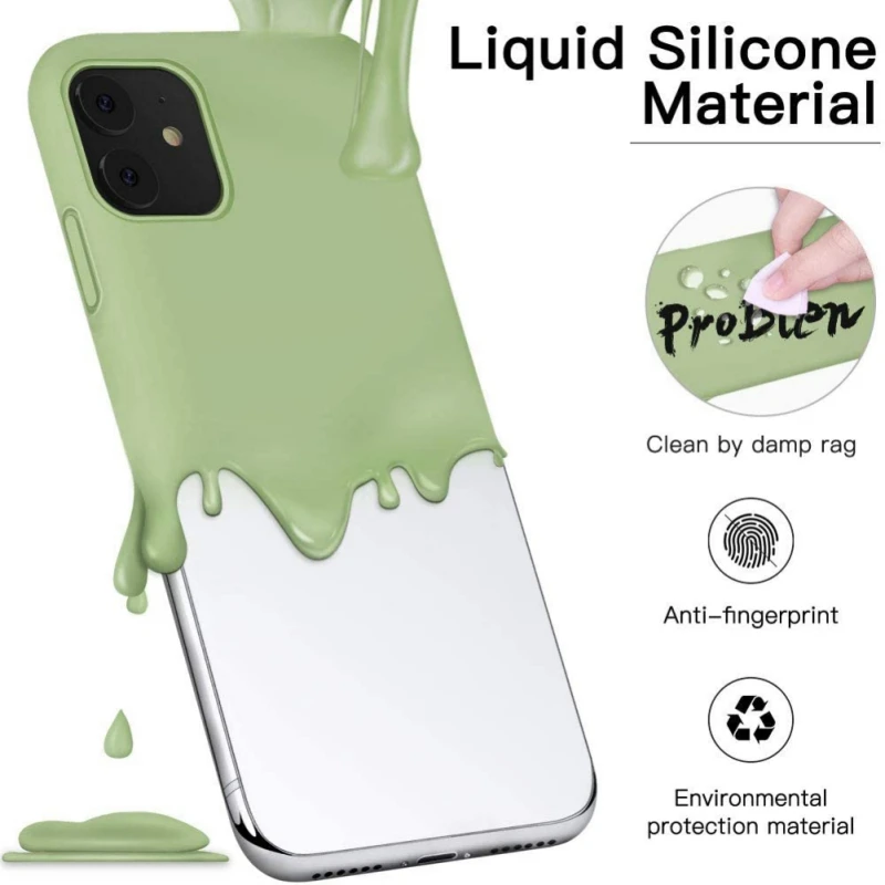 New Liquid Silicone Case For Iphone 12 Mini Pro
