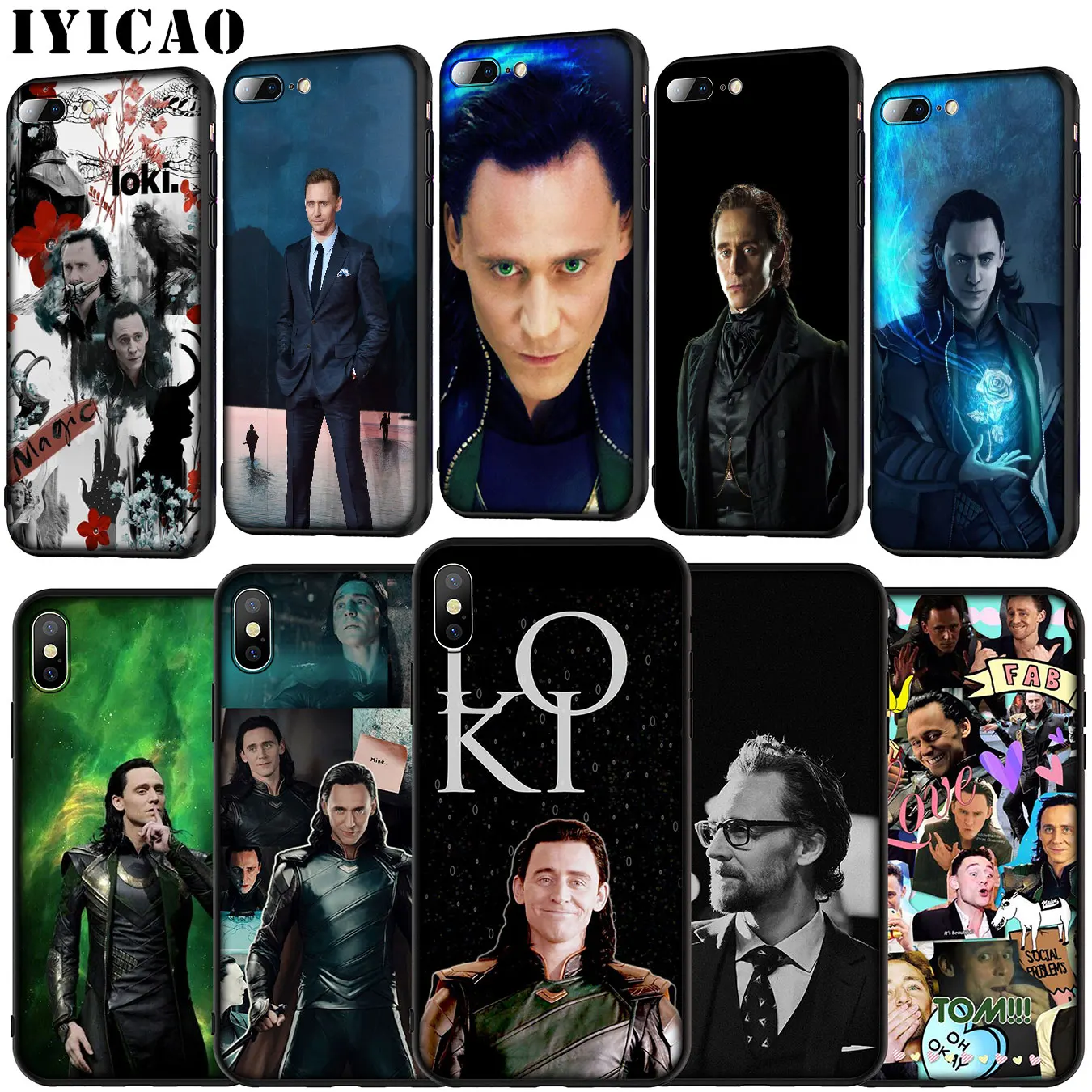 Чехол для телефона Tom Hiddleston Loki Мягкий силиконовый чехол iPhone 11 Pro XR X XS Max 6 6S 7 8 Plus 5 5S SE