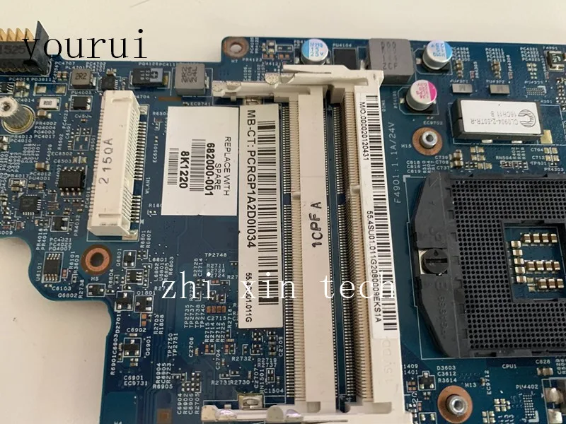 Yourui для hp павильон DV7-7000 Материнская плата ноутбука 682000-001 48.4ST10.011 GT630M DDR3 тест работает идеально