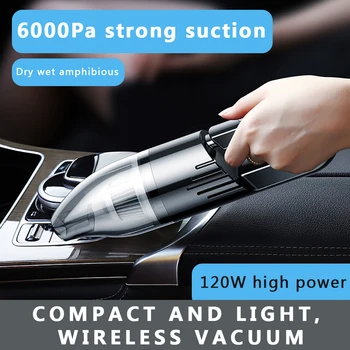 

Car Vacuum Cleaner Wireless Contionued To Maintain Accessoies Auto 6000pa Strong Suction Fashion Runway