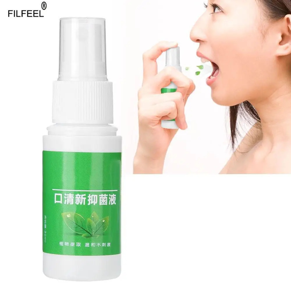 30 г освежитель дыхания спрей для лечения орального запаха Halitosis ухода за полостью