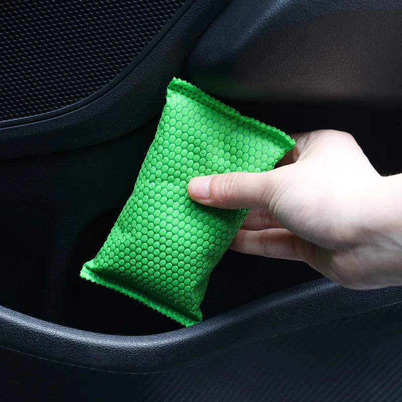 1Pc Air Purifying Bag Odor Absorber Bamboo Charcoal Activated Carbon Air Freshener Deodorant 100% Natural Bamboo Charcoal Bag