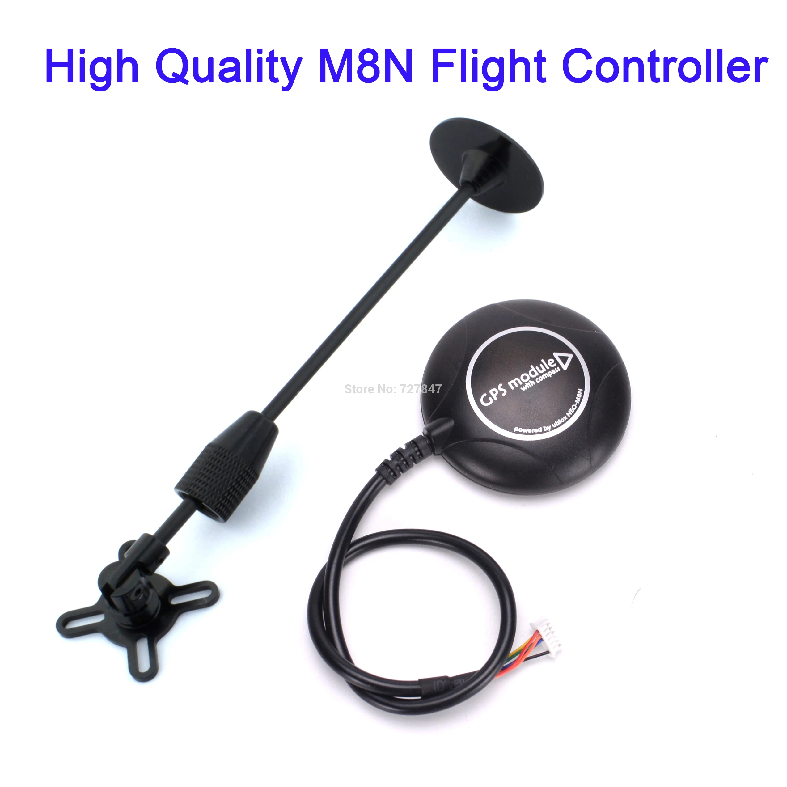 

High Quality Latest M8N 8N Flight Controller GPS Module with GPS Holder for PX4 PIX Pixhawk 2.4.7 / 2.4.8 APM 2.6 / 2.8