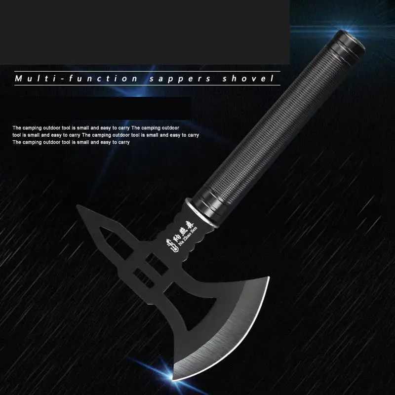 Портативный топор Tomahawk практичный Тактический с мачете для выживания в