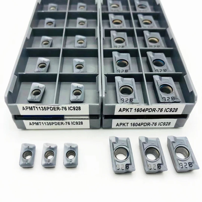 Токарный инструмент APKT1604PDR 76 IC928 твердосплавная фреза с ЧПУ фрезерный станок