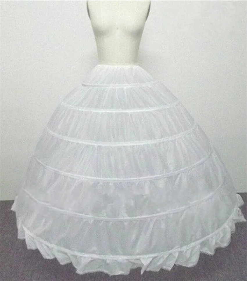 NUOXIFANG Свадебные аксессуары Петтикот Vestido Longo бальное платье кринолин нижняя юбка 6 кринолин нижняя юбка