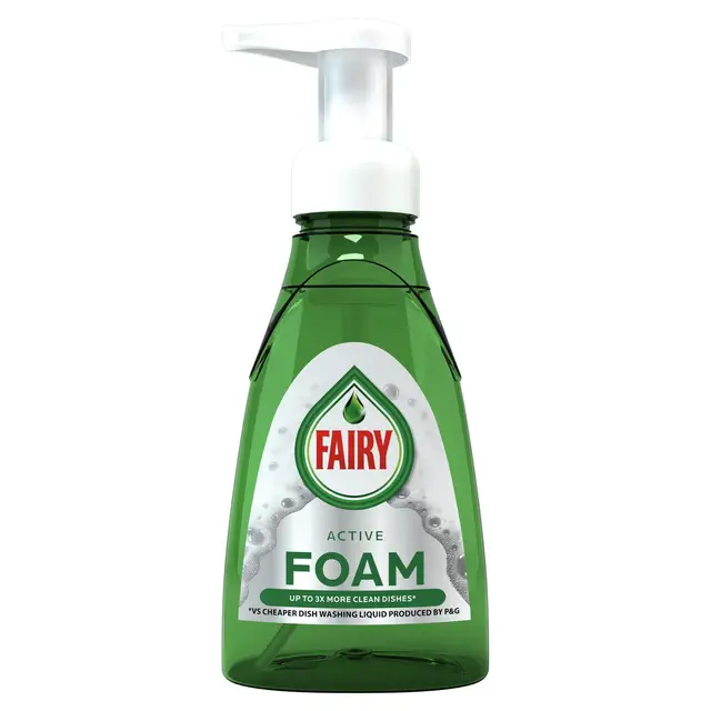 Fairy-detergente para lavar platos, espuma activa con dispensador de 350ml,  productos químicos para el hogar, cocina, accesorios, vajilla de limpieza -  AliExpress