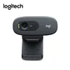 Оригинальная веб-камера Logitech C270/C270i HD 720p 3-мегапиксельная широкоформатная камера USB2.0, веб-камера с бесплатным приводом для ПК, веб-камера для чата ► Фото 3/6