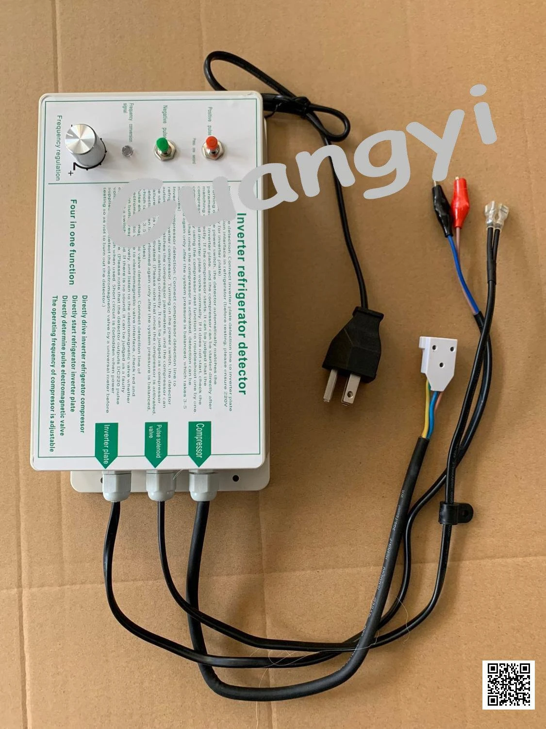 Detector de compresor de herramienta de reparación de refrigerador, detección de válvula de versión en inglés|Piezas para aire acondicionado| - AliExpress