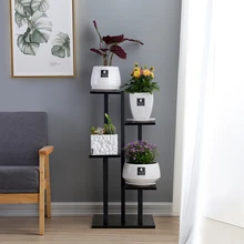 Простая Крытая многоэтажная Цветочная стойка посадочного типа Балконная полка зеленая Луо хлорофитум бонсай рамка цветочный горшок