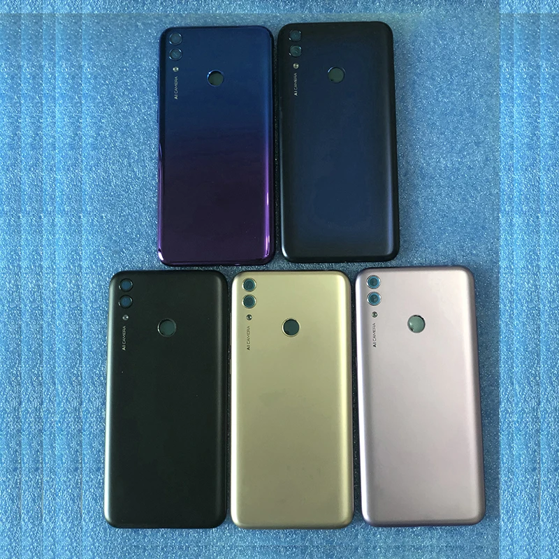 Чехол Axisinternational для 6,2" huawei Honor 8C BKK-AL10 на заднюю панель батареи+ боковые кнопки питания+ стеклянный объектив+ вспышка