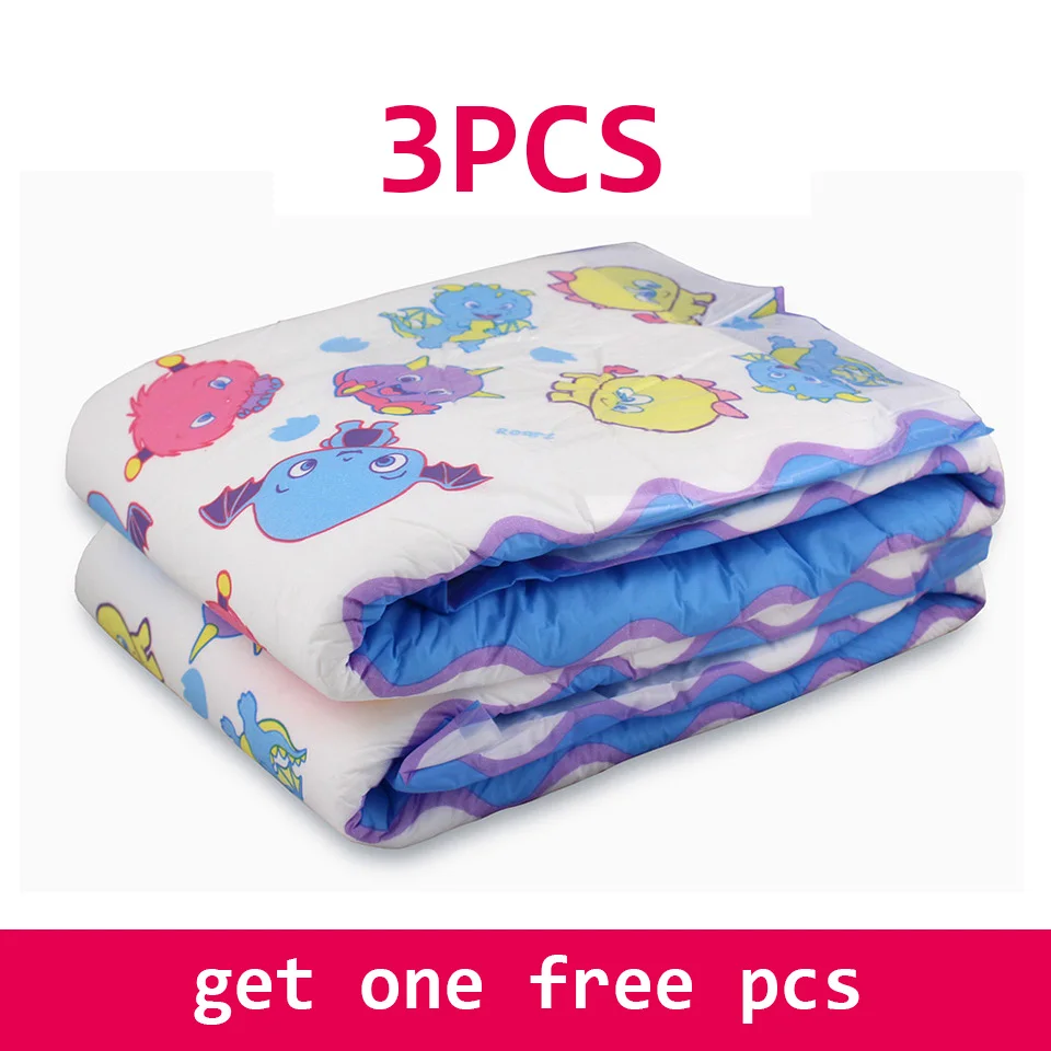 Couches Abdl Pour Adultes 5000ml 3 Pieces Couches Desactivables Papier Imprime Monstre Grande Taille Papier Doux Et Joli Aliexpress