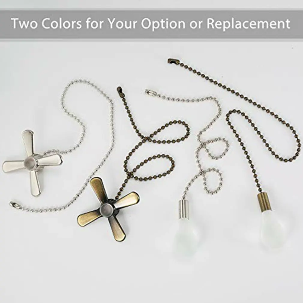 4pcs Home Improvement Universal Wall Light Pull Switch Home Ceiling Fan